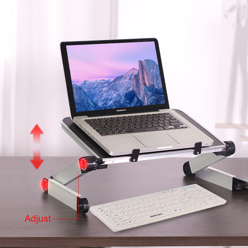 Boost Comfort and Productivity with Our Adjustable Laptop Stand - M.Tech Access