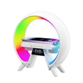 wireless charger night light clock