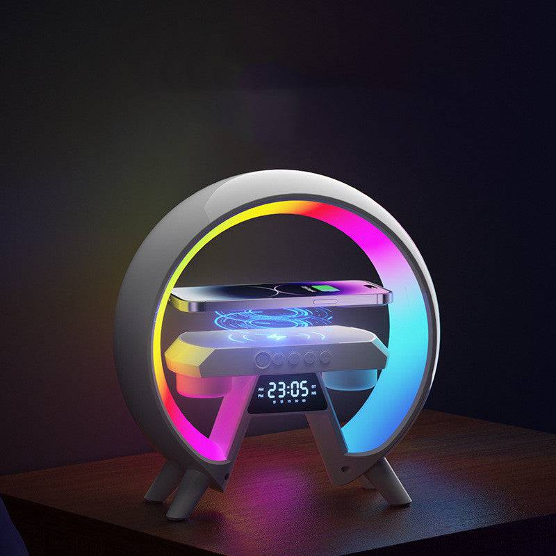 Wireless Charger with Clock and Night Light