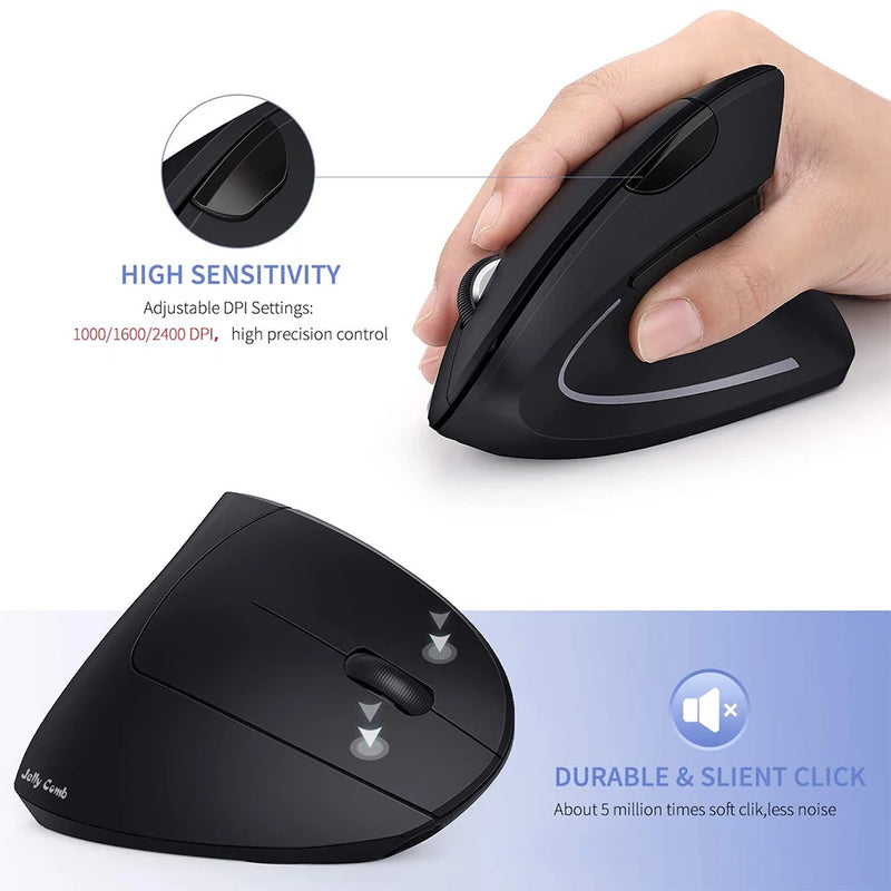 Jelly Comb 2.4G+Bluetooth Mouse - M.Tech Access