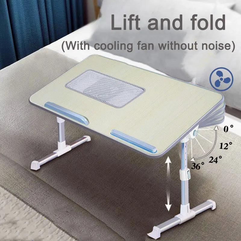 Bed Folding Laptop Stand Desk - M.Tech Access