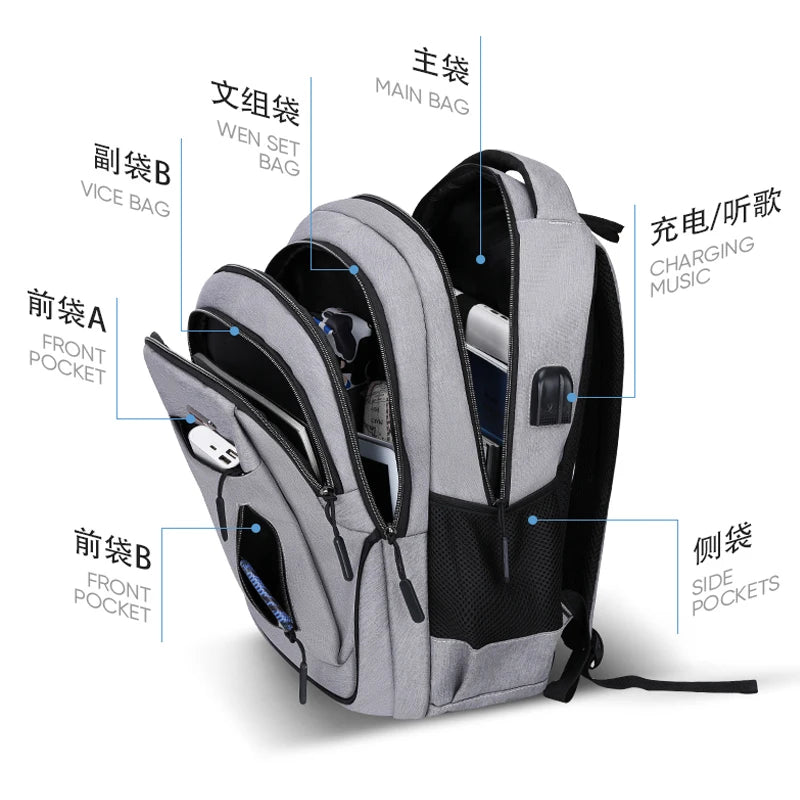 USB Charging Laptop Backpack - M.Tech Access