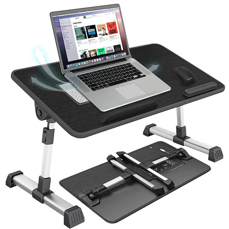 Bed Folding Laptop Stand Desk - M.Tech Access