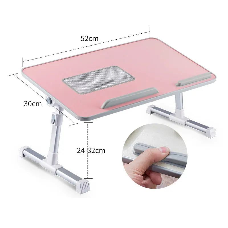 Bed Folding Laptop Stand Desk - M.Tech Access