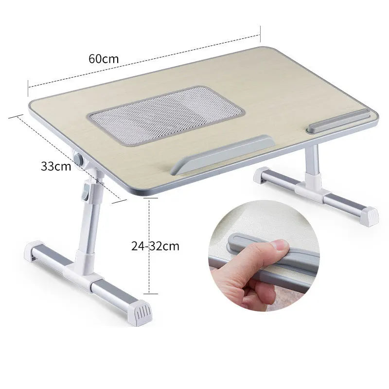 Bed Folding Laptop Stand Desk - M.Tech Access