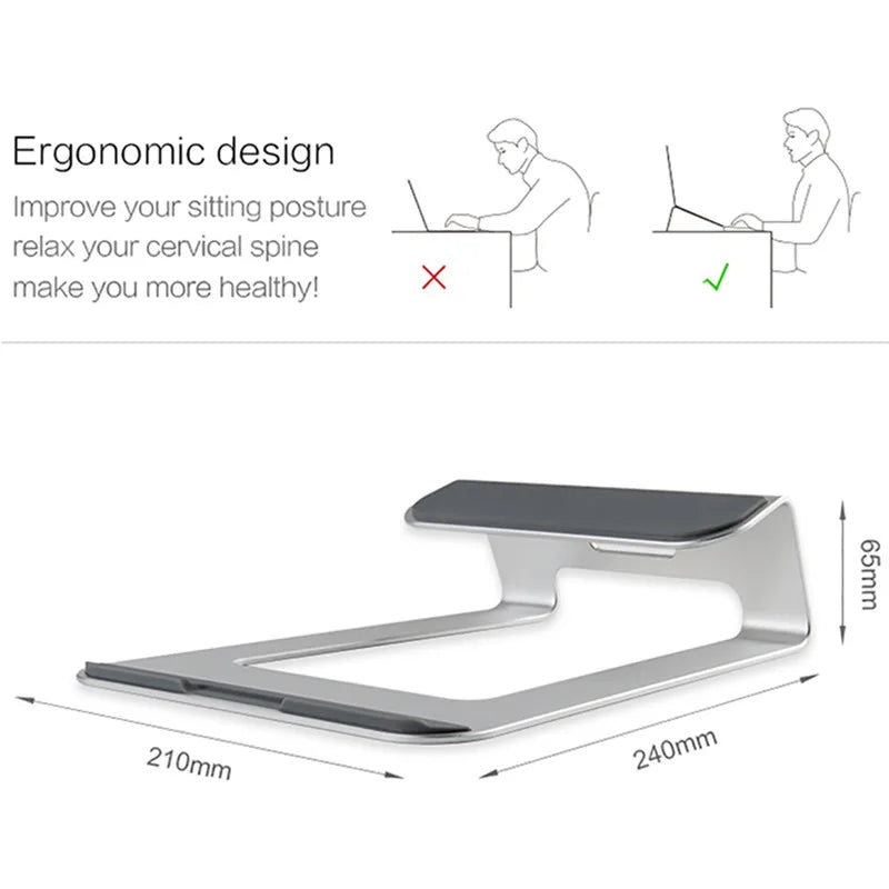 Portable Laptop Cooling Metal Pad - M.Tech Access