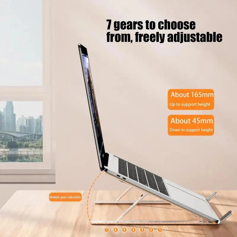 Laptop Metal Height Adjustable Stand - M.Tech Access