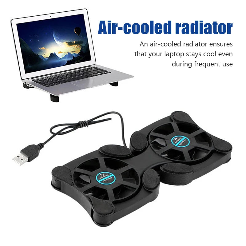 Foldable Laptop Cooling Pad - M.Tech Access