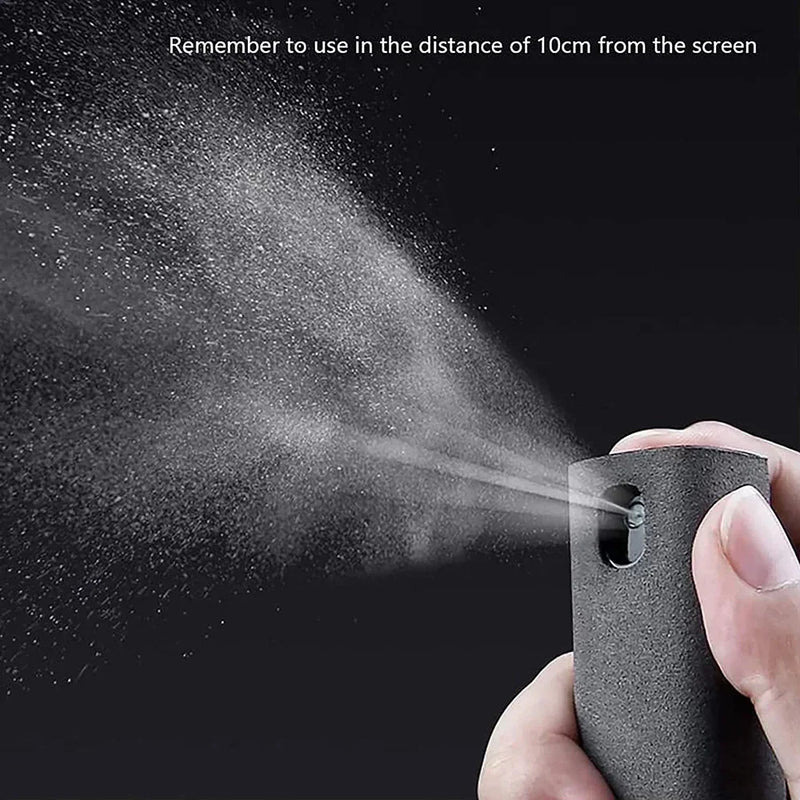 2 In 1 Screen Cleaner Spray Bottle - M.Tech Access