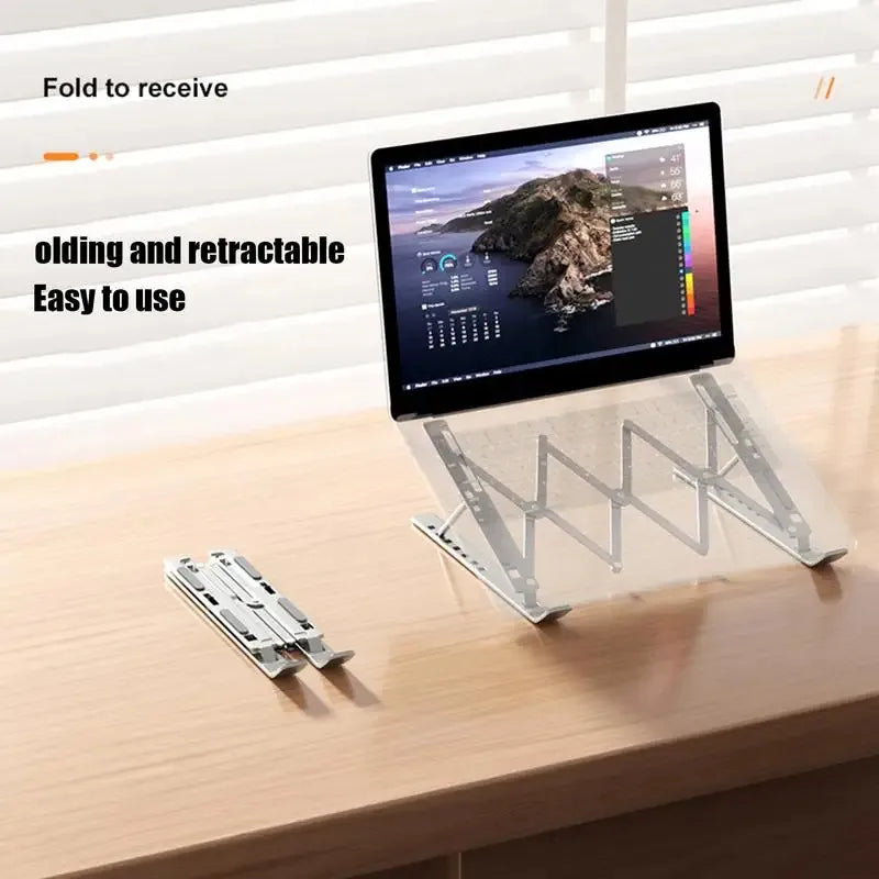 Laptop Metal Height Adjustable Stand - M.Tech Access