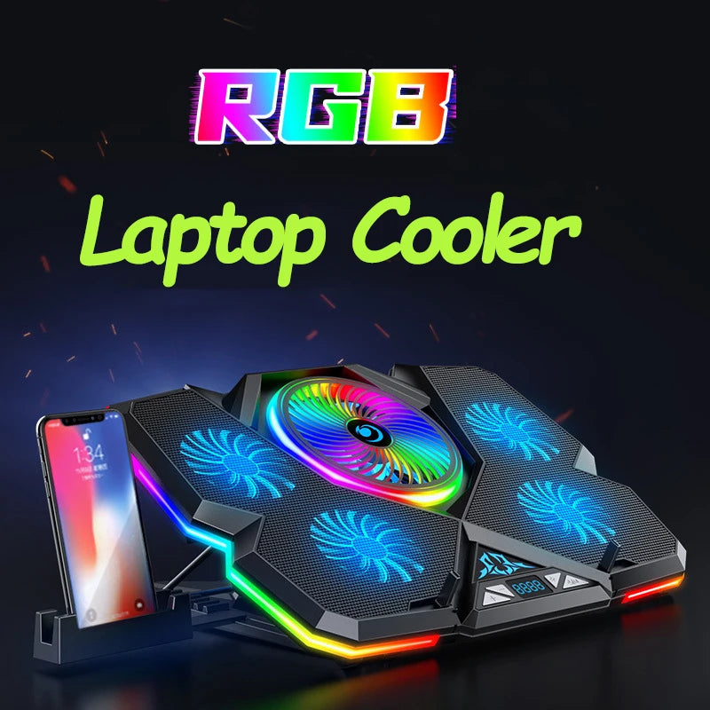 Laptop Cooler RGB Cool Stand - M.Tech Access