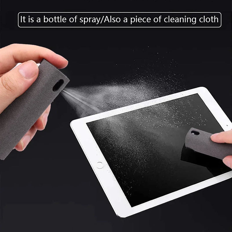 2 In 1 Screen Cleaner Spray Bottle - M.Tech Access