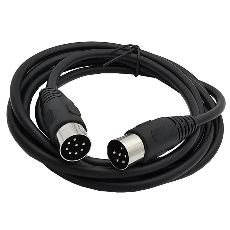 Male 8 6 Pin Audio Data Signal Cable - M.Tech Access