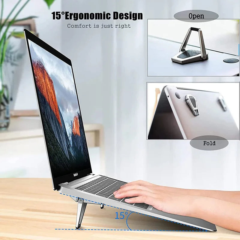 Foldable Non-slip Laptop Mini Stand - M.Tech Access