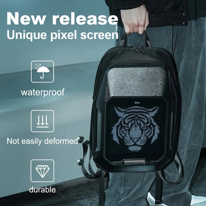 Pixel Art Laptop Backpack - M.Tech Access