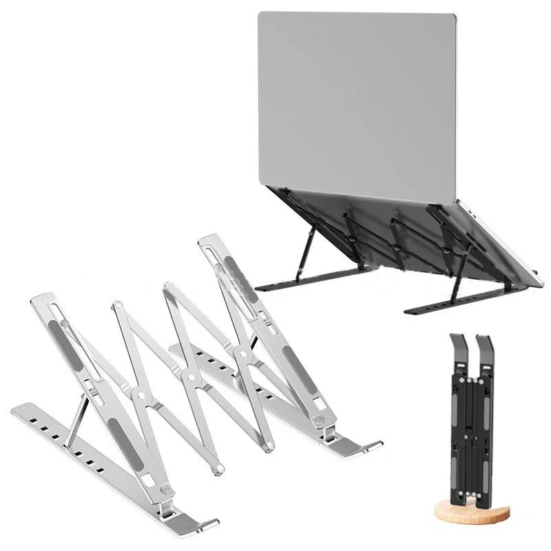 Laptop Metal Height Adjustable Stand - M.Tech Access