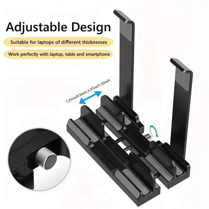 Vertical 2-in-1 Laptop Stand - M.Tech Access