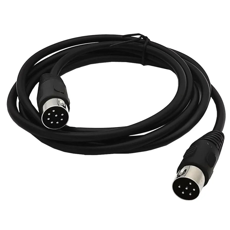 Male 8 6 Pin Audio Data Signal Cable - M.Tech Access