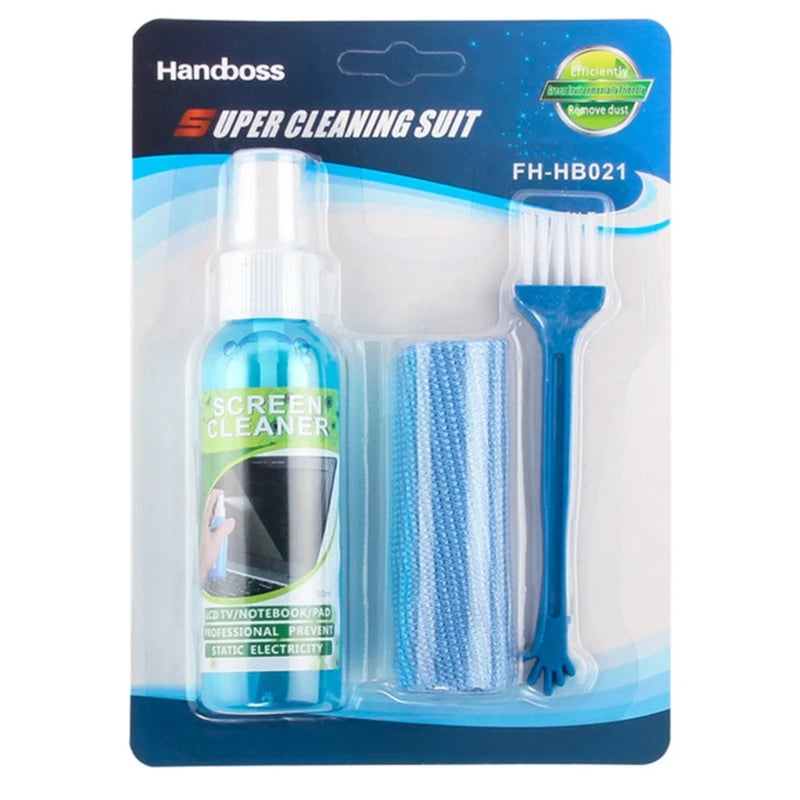 Brush Liquid Screen Cleaning Kit - M.Tech Access