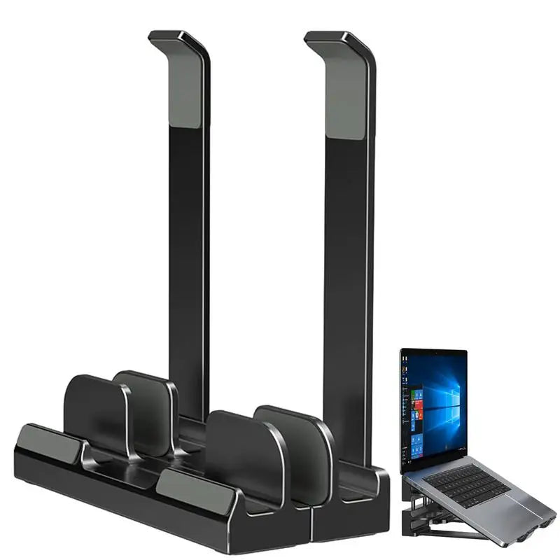 Vertical 2-in-1 Laptop Stand - M.Tech Access