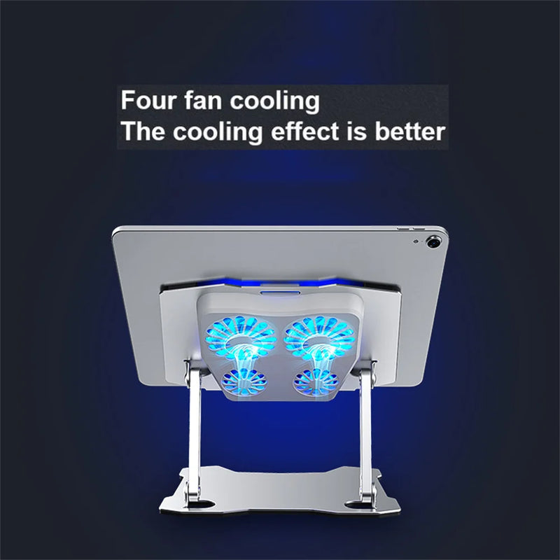 Multiple Fan Laptop Cooling Stand