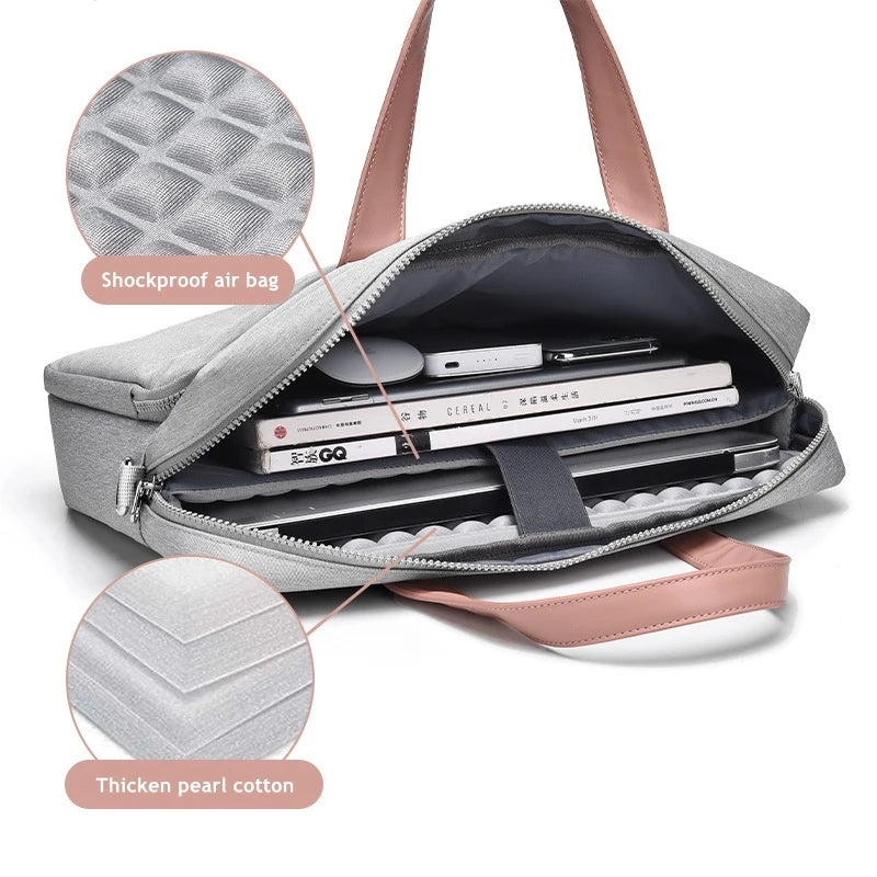 Shockproof Messenger Laptop Handbag - M.Tech Access