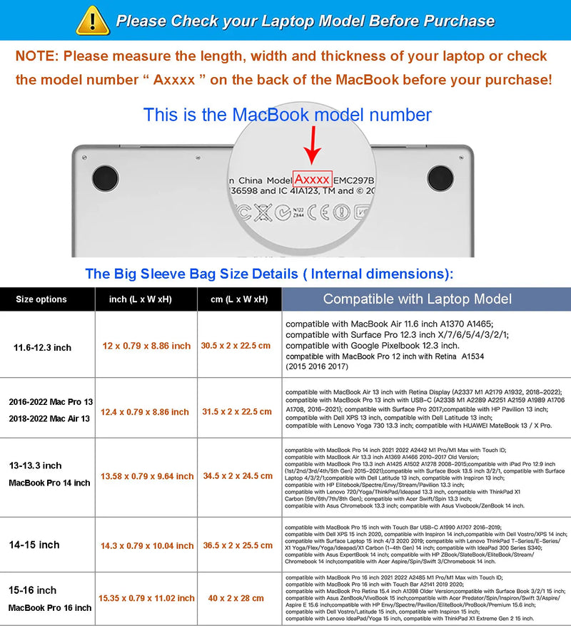 Laptop Sleeve Bag - M.Tech Access