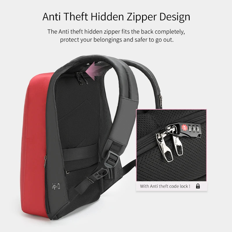 Travel Anti Theft Laptop Backpack - M.Tech Access