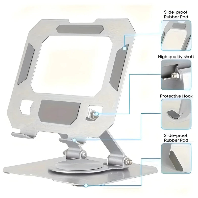 Metal Rotatable Laptop Stand - MTechAccessory