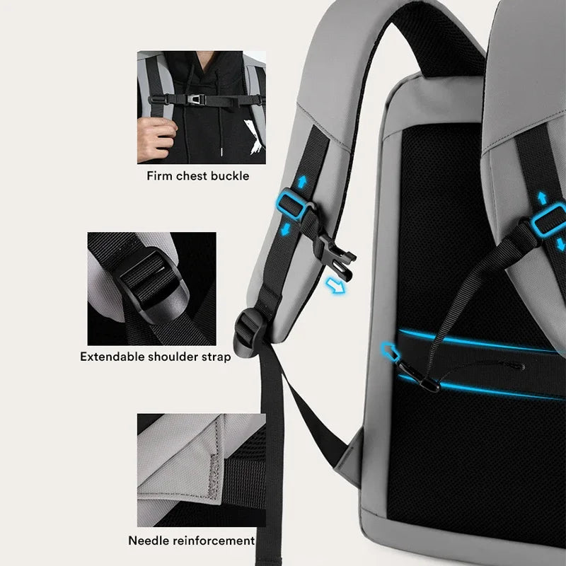 Plastic Waterproof Laptop Backpack - M.Tech Access