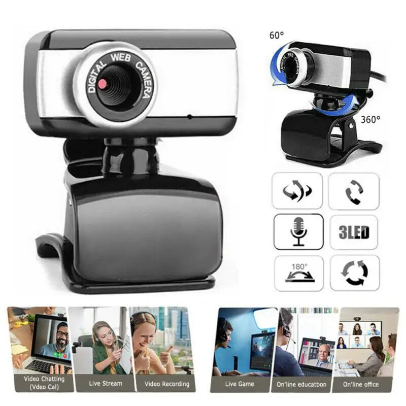 HD USB 2.0 Computer Web Camera - M.Tech Access