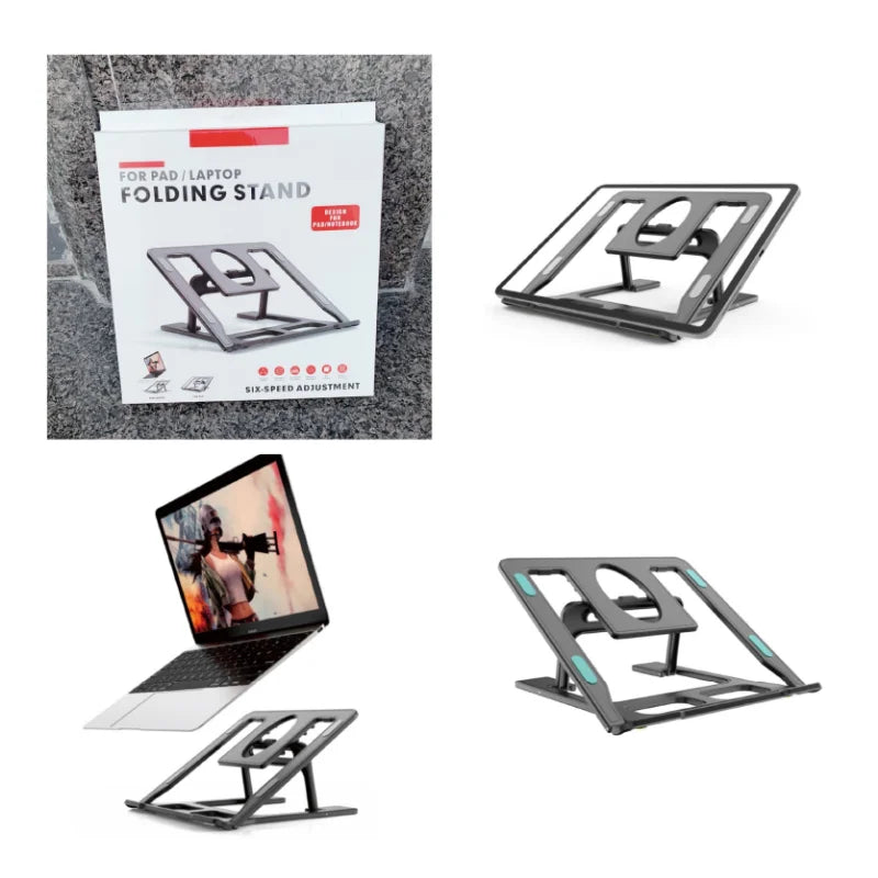 Folding Laptop Cooling Base Stand - M.Tech Access