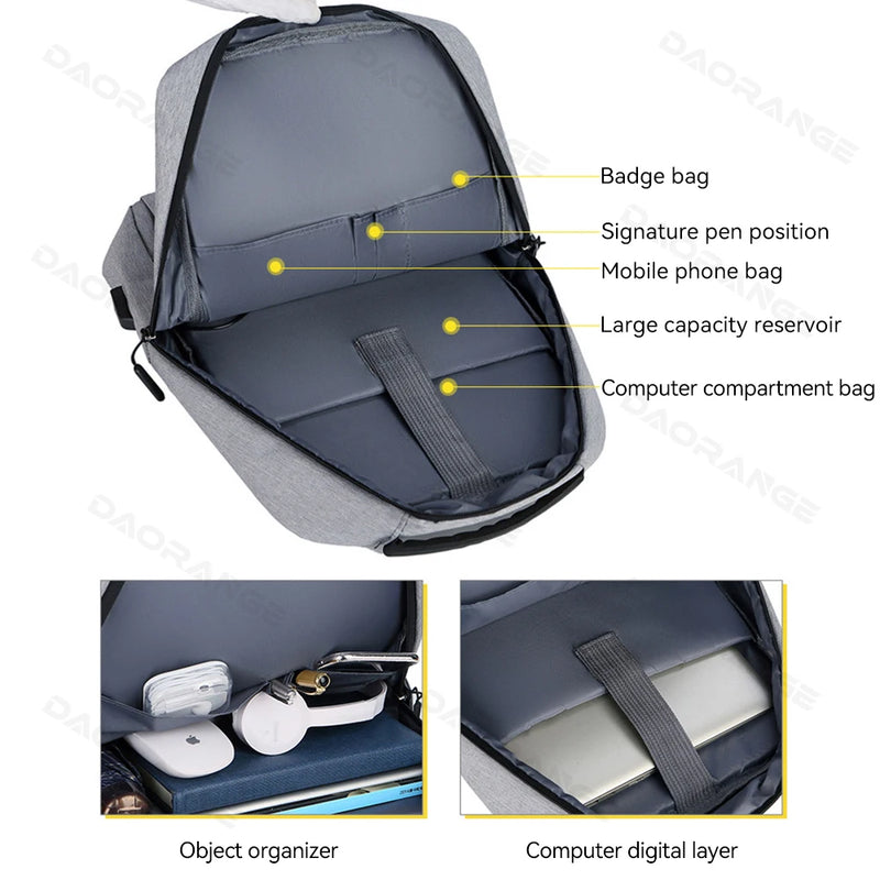 Travelling USB Laptop Backpack - M.Tech Access