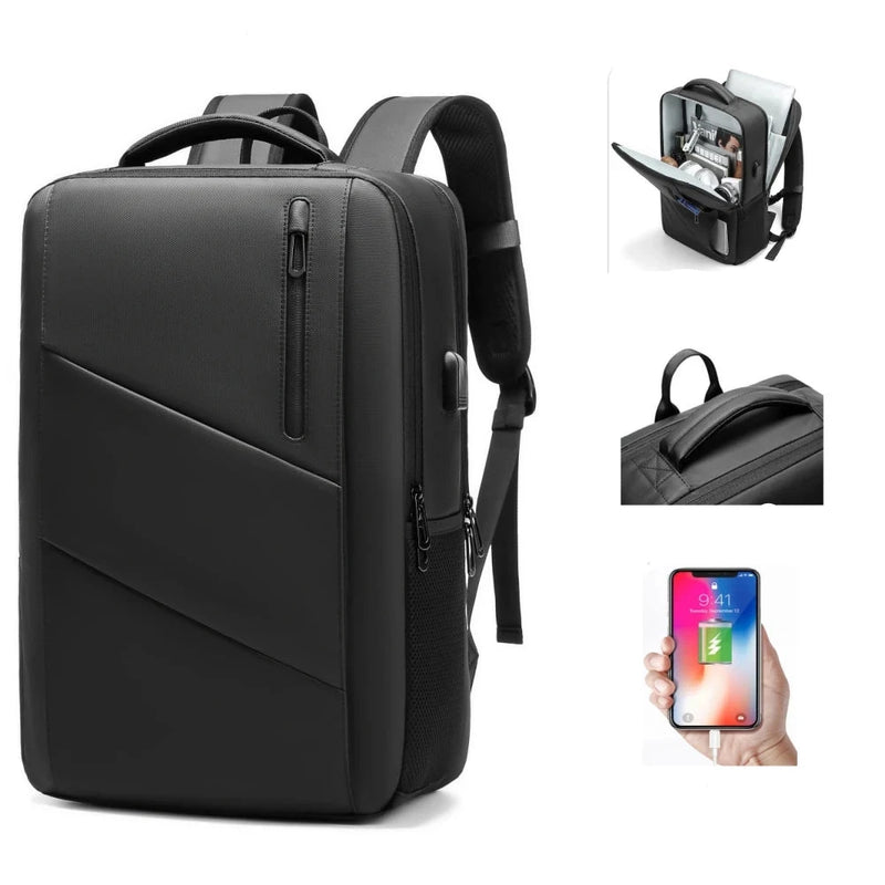 Expandable USB Laptop Backpack - M.Tech Access