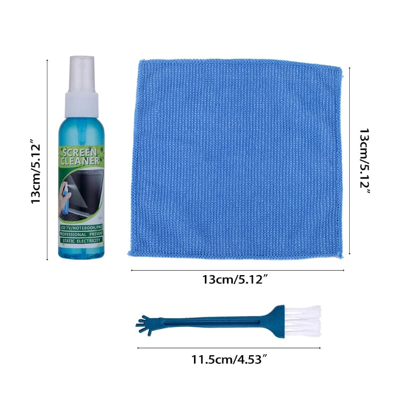 Brush Liquid Screen Cleaning Kit - M.Tech Access